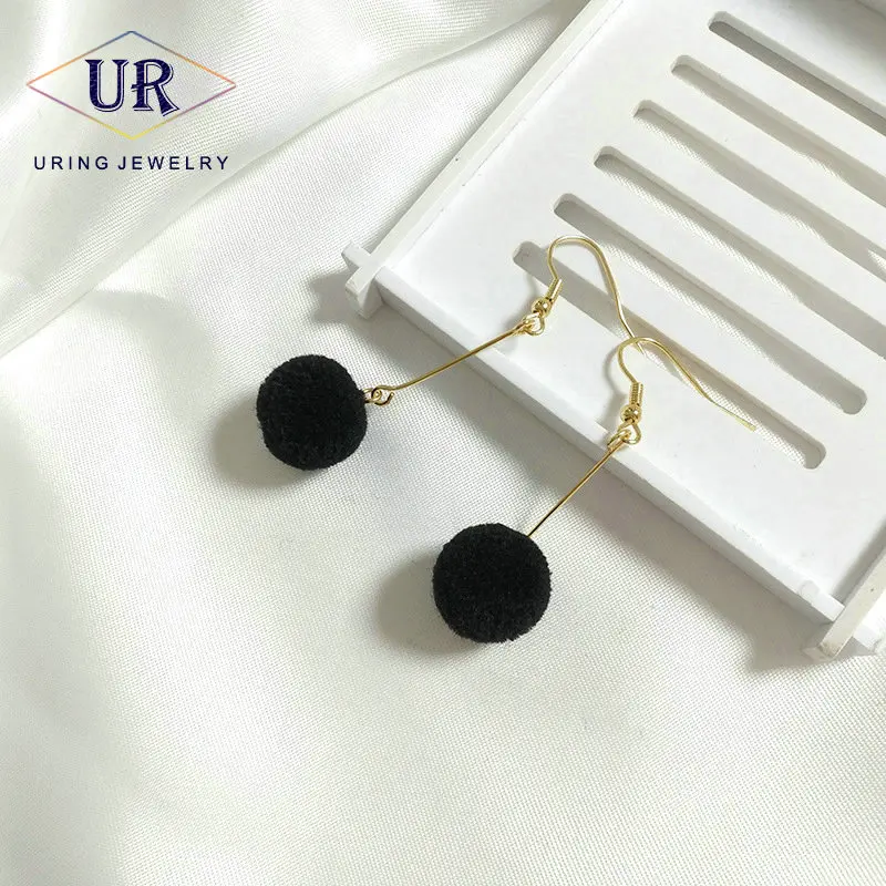 Piercing Earrings For Women Long Earings Fashion Jewelry Gold-Color Korean Small Size Pompom Jewellry 2018 KA151 KA152
Piercing Earrings For Women Long Earings Fashion Jewelry Gold-Color Korean Small Size Pompom Jewellry 2018 KA151 KA152