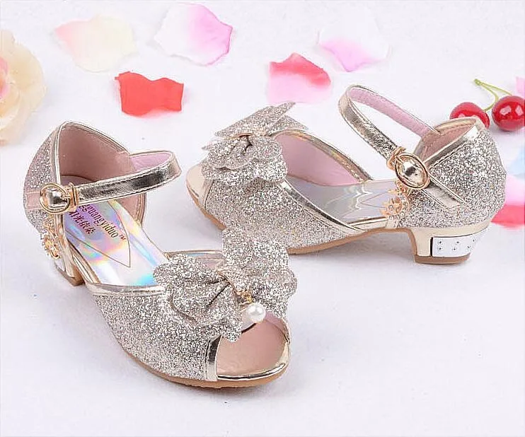 Girls Princess Leather Shoes-18