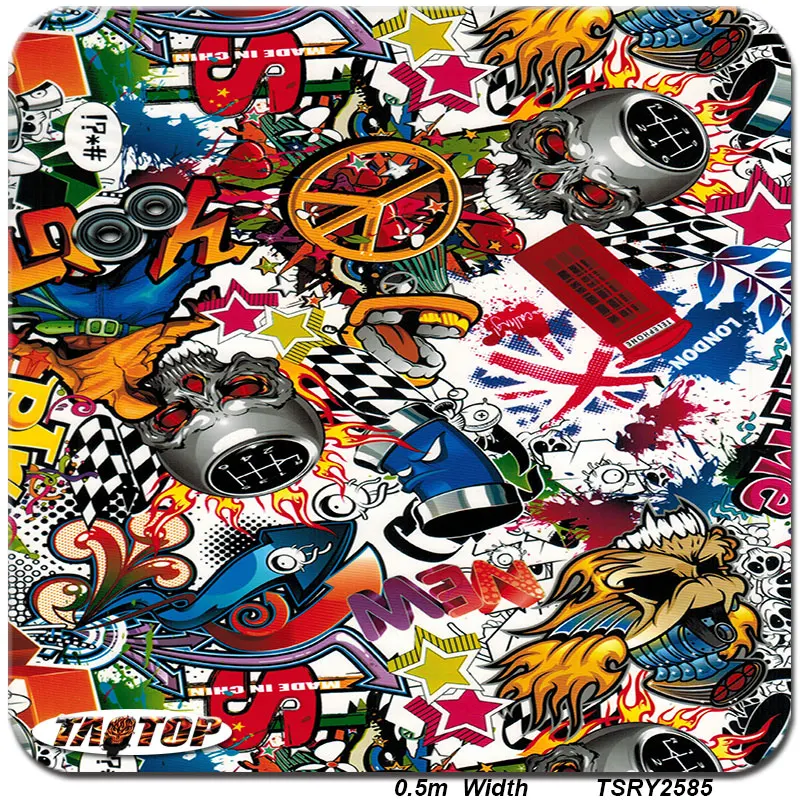 Water transfer Printing Film TSRY2585 0.5M * 20M Cartoon pattern Aqua Print Film Hydrografic Film
Water transfer Printing Film TSRY2585 0.5M * 20M Cartoon pattern Aqua Print Film Hydrografic Film