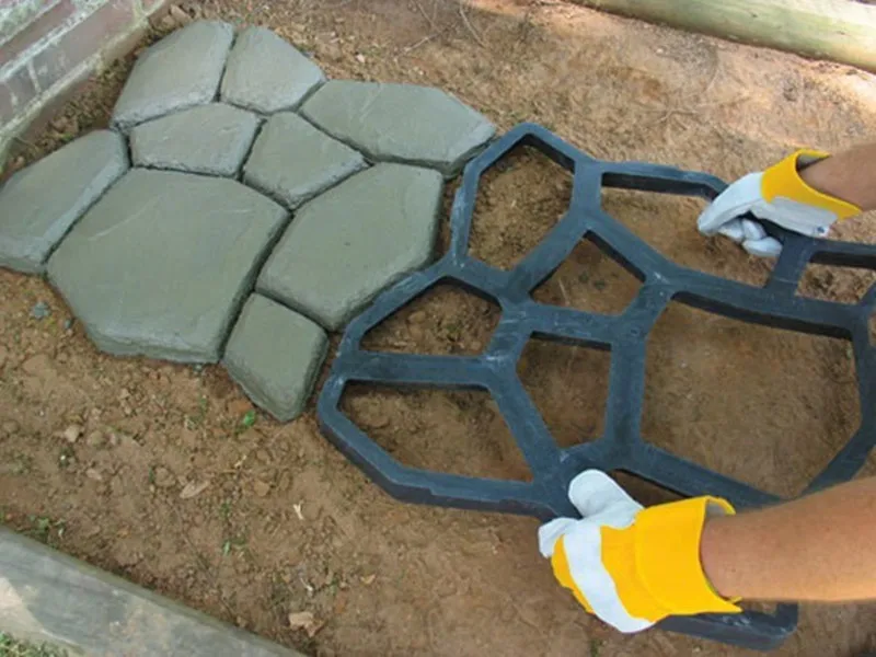 Garden tools Road Concrete Molds Pavement Mold DIY Plastic Path Maker Mold Manually Paving tools 43*43*4cm
Garden tools Road Concrete Molds Pavement Mold DIY Plastic Path Maker Mold Manually Paving tools 43*43*4cm