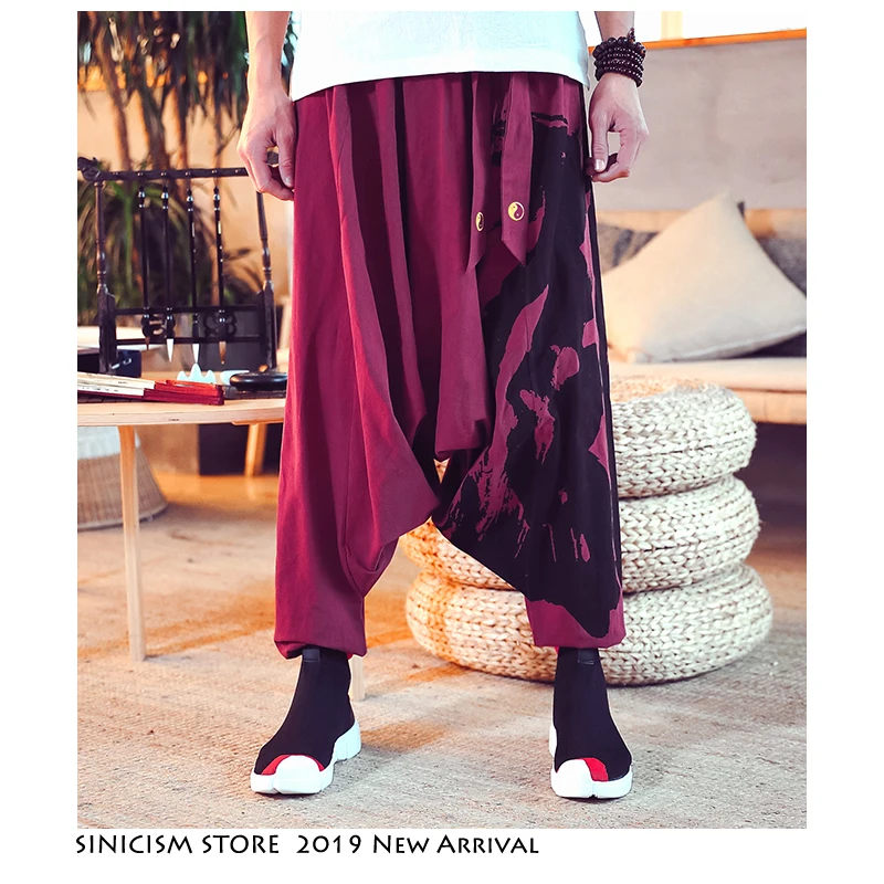 Sinicism Store Men Streetwear Harajuku Harem Pants 2019 Mens Belt Hip Hop Funny Print Sweatpants Male Loose Casual Joggers Pants
Sinicism Store Men Streetwear Harajuku Harem Pants 2019 Mens Belt Hip Hop Funny Print Sweatpants Male Loose Casual Joggers Pants
