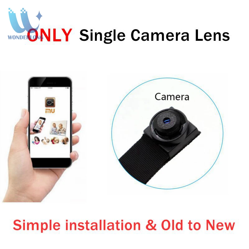Only Micro Single Camera Lens Replacement For HD WiFi Mini Camera Module Live Feed Video Flexible Camcorder
Only Micro Single Camera Lens Replacement For HD WiFi Mini Camera Module Live Feed Video Flexible Camcorder