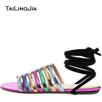 Shiny Colorful Patent Leather Fashion Woman Flats Open Toe Summer Flats Ankle Strap With Velvet Woman Party Shoes Free Shipping
Shiny Colorful Patent Leather Fashion Woman Flats Open Toe Summer Flats Ankle Strap With Velvet Woman Party Shoes Free Shipping