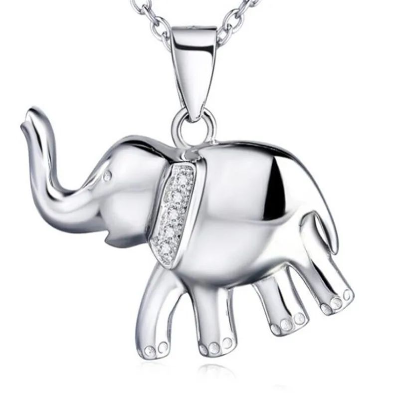 FYLA MODE 100% Genuine 925 Sterling Silver Cute Elephant Necklace New 2017 Fashion Jewelry Cubic Zirconia Pendant Necklaces
FYLA MODE 100% Genuine 925 Sterling Silver Cute Elephant Necklace New 2017 Fashion Jewelry Cubic Zirconia Pendant Necklaces