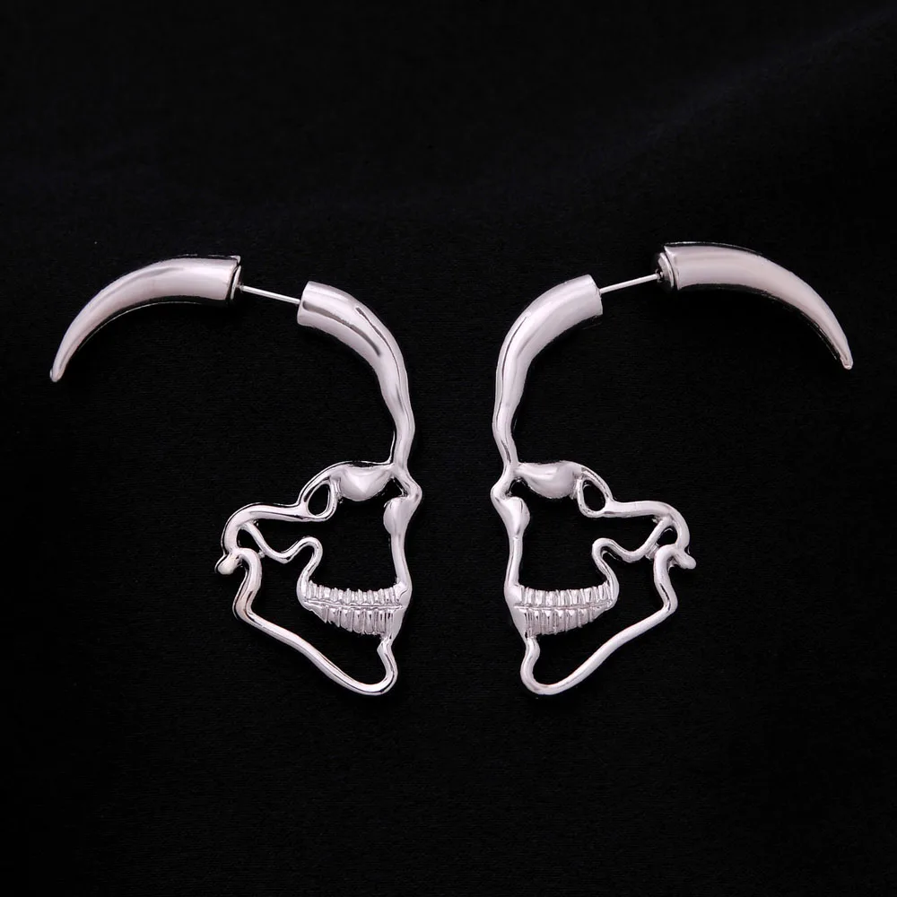Punk Geometry Hollow Out Skull Drop Earrings for Women Silver Color Vintage Earrings Party Indian Jewelry pendientes mujer moda
Punk Geometry Hollow Out Skull Drop Earrings for Women Silver Color Vintage Earrings Party Indian Jewelry pendientes mujer moda