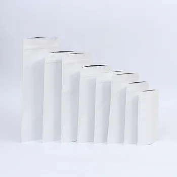 50pcs White Kraft Paper Ziplock Stand Up Bag Coffee Food Candy Gift Packing Bags Large Seal Sealing Pouch Package
50pcs White Kraft Paper Ziplock Stand Up Bag Coffee Food Candy Gift Packing Bags Large Seal Sealing Pouch Package