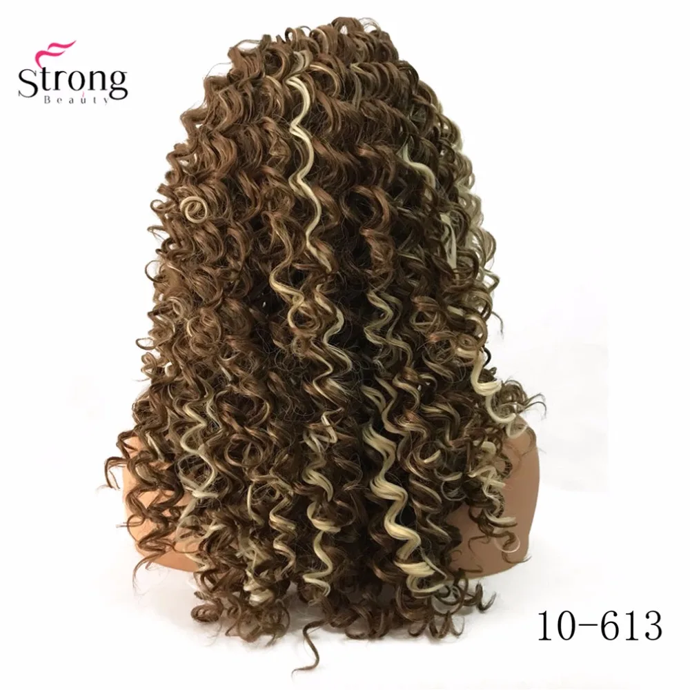 Curly-African-American-Wigs#10-613 2
