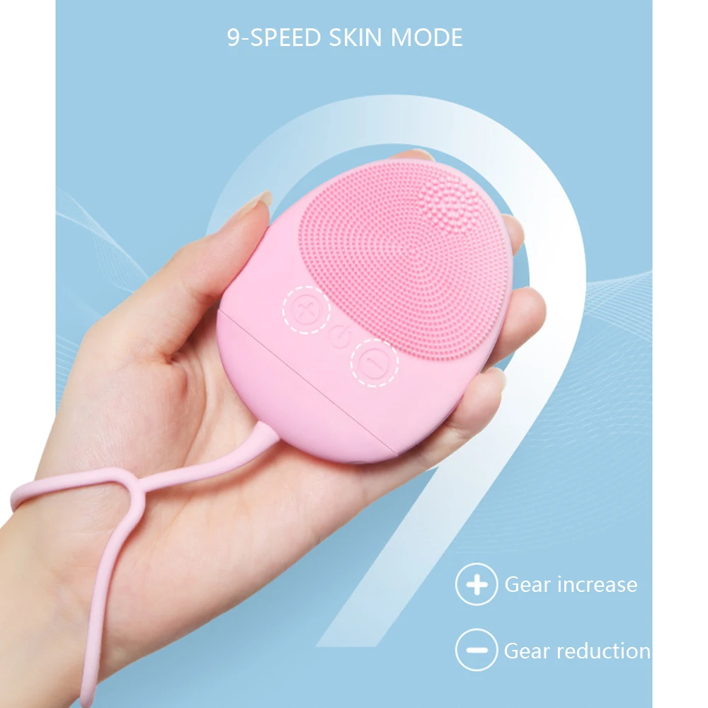 12 Styles Smart Sonic Vibration Massage Electric Silicone Face Cleansing Brush USB Rechargeable Cleaner Deep Pore Skin Massage
12 Styles Smart Sonic Vibration Massage Electric Silicone Face Cleansing Brush USB Rechargeable Cleaner Deep Pore Skin Massage