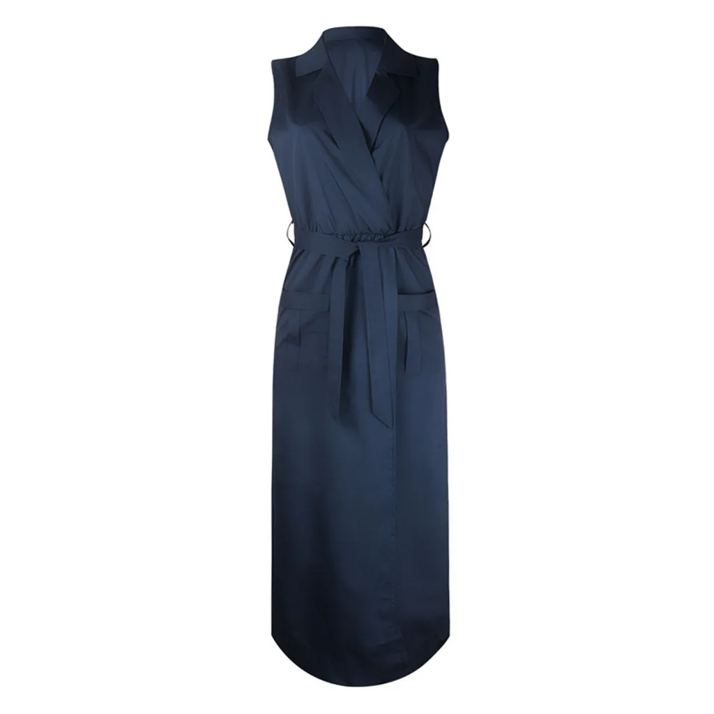 KANCOOLD Dress Women Casual Sleeveless Solid Cross V-Neck Dress Pockets Belt Loose Maxi Long new Dress women 2018DEC11
KANCOOLD Dress Women Casual Sleeveless Solid Cross V-Neck Dress Pockets Belt Loose Maxi Long new Dress women 2018DEC11