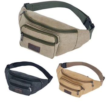Men Ourdoor Durable Fanny Waist Pack Vintage Canvas Waist Bags Belt Hip Bum Military Bag Pouch Three Zipper Pockets
Men Ourdoor Durable Fanny Waist Pack Vintage Canvas Waist Bags Belt Hip Bum Military Bag Pouch Three Zipper Pockets
