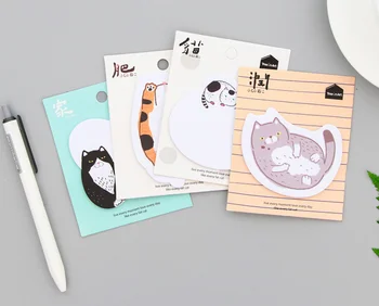 1pcs Cartoon fat cat Self-Adhesive Memo Pad Sticky Notes memoboards Bookmark School Office Supply papelaria
1pcs Cartoon fat cat Self-Adhesive Memo Pad Sticky Notes memoboards Bookmark School Office Supply papelaria