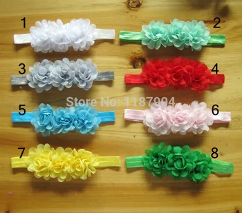 Wholesale Kids Infant 4.3" Ballerina Flower Headband Chiffon Flowers with Elastic Headbands Children Accessories 16pcs/lot
Wholesale Kids Infant 4.3" Ballerina Flower Headband Chiffon Flowers with Elastic Headbands Children Accessories 16pcs/lot