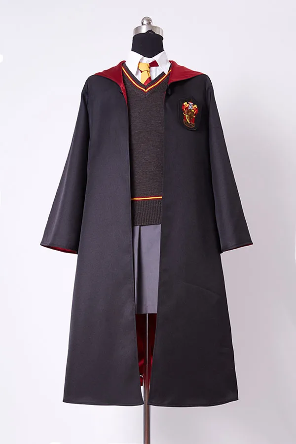 Adult Version Hermione Granger Cosplay Costume Adult Gryffindor Robe Uniform Dress Set For Women Girls Full Sets
Adult Version Hermione Granger Cosplay Costume Adult Gryffindor Robe Uniform Dress Set For Women Girls Full Sets