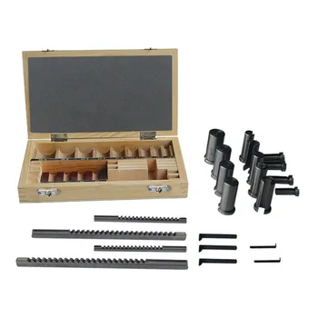 22pcs Keyway Broach Set Bushing Shim Set Metric System 12-30 HSS Keyway Tool knife for CNC Machine
22pcs Keyway Broach Set Bushing Shim Set Metric System 12-30 HSS Keyway Tool knife for CNC Machine