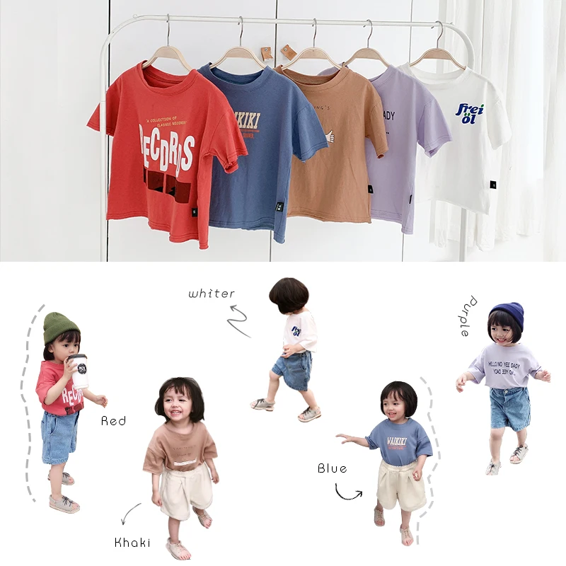 2019 Summer New Baby Girls Soft And Comfortable Fashionable Joker Letter Short Sleeves T Shirts Children Tops
2019 Summer New Baby Girls Soft And Comfortable Fashionable Joker Letter Short Sleeves T Shirts Children Tops