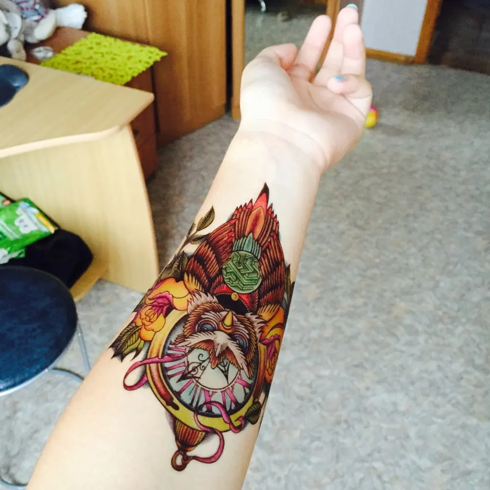 Hot Sale Beautiful Cute Sexy Body Art Beauty Makeup Cool Owl Waterproof Temporary Tattoo Stickers for Girls and Man
Hot Sale Beautiful Cute Sexy Body Art Beauty Makeup Cool Owl Waterproof Temporary Tattoo Stickers for Girls and Man