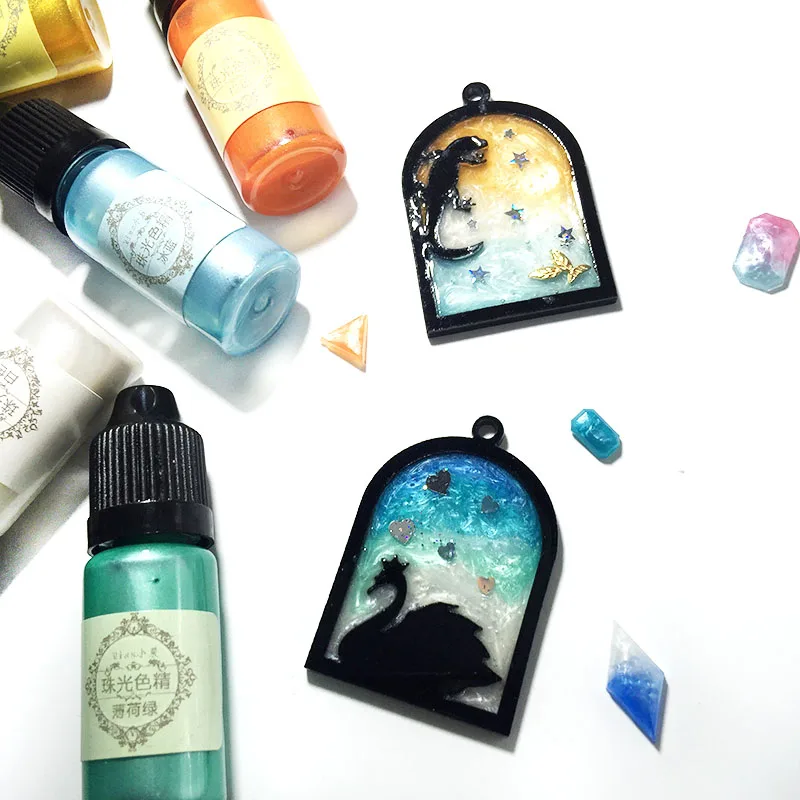 'The Best' Crafts Pigment Gel Pearlescent Mica UV Resin Epoxy Powder DIY Crafts Accessory 889
'The Best' Crafts Pigment Gel Pearlescent Mica UV Resin Epoxy Powder DIY Crafts Accessory 889