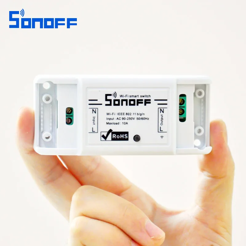 Sonoff Wifi Smart Switch Universal Remote Control Wireless Relay Switch timer DIY for light Smart Home Domotica Device
Sonoff Wifi Smart Switch Universal Remote Control Wireless Relay Switch timer DIY for light Smart Home Domotica Device