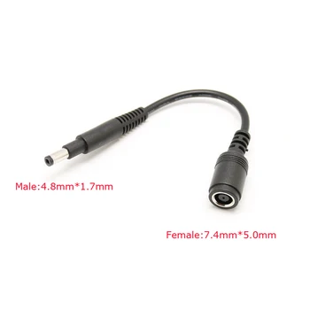 DC Power Socket charger conversion Plug Cable for HP Compaq Presario F500 F700 Laptop charger Plug DC 7.4mm Female to 4.8mm Male
DC Power Socket charger conversion Plug Cable for HP Compaq Presario F500 F700 Laptop charger Plug DC 7.4mm Female to 4.8mm Male
