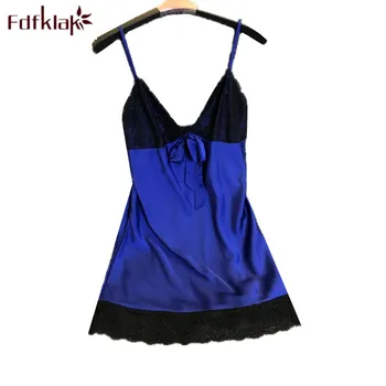Fdfklak Sweet Silk Lace Nightgowns Women Summer Dress Short Mini Night Shirts Slim Nightdress Women's Sleepwear Nightwear
Fdfklak Sweet Silk Lace Nightgowns Women Summer Dress Short Mini Night Shirts Slim Nightdress Women's Sleepwear Nightwear
