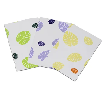 100Pcs Colourful Dot Leaves Design Open Top Pure Aluminum Foil Packaging Bags Mylar Vacuum Heat Seal Food Storage Packing Pouch
100Pcs Colourful Dot Leaves Design Open Top Pure Aluminum Foil Packaging Bags Mylar Vacuum Heat Seal Food Storage Packing Pouch