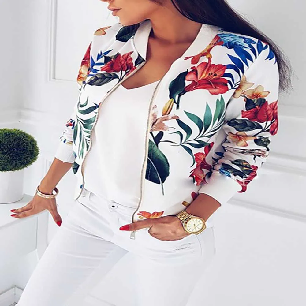 Joineles Fashion Women Floral Print Zipper Long Sleeves Bomber Jacket Autumn Plus Size 5XL Female Short Coats Casual Outwear Top
Joineles Fashion Women Floral Print Zipper Long Sleeves Bomber Jacket Autumn Plus Size 5XL Female Short Coats Casual Outwear Top