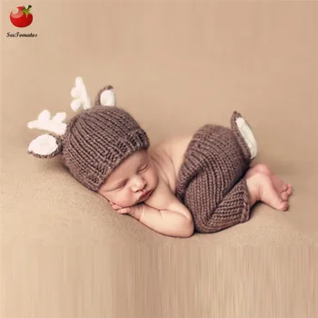 Newborn Crochet Christmas Deer Baby Costume Photography Props Knitbaby Hat Infant Baby Photo Props New Born Baby
Newborn Crochet Christmas Deer Baby Costume Photography Props Knitbaby Hat Infant Baby Photo Props New Born Baby
