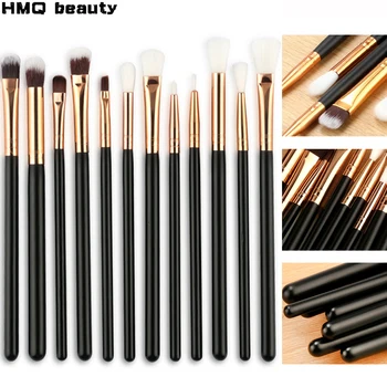 HMQ 12Pcs/pack Makeup Brushes Tool Set Cosmetic Power Eye Shadow Foundation Blush Blending Beauty Make Up Brush Maquiagem New
HMQ 12Pcs/pack Makeup Brushes Tool Set Cosmetic Power Eye Shadow Foundation Blush Blending Beauty Make Up Brush Maquiagem New