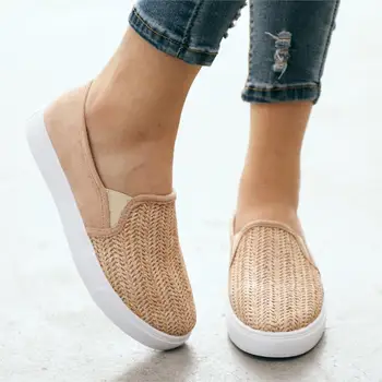 2019 Women Flats Breathable Casual Shoes New Fashion Solid Color Large Size Flat For Women Round Canvas Casual Shoes
2019 Women Flats Breathable Casual Shoes New Fashion Solid Color Large Size Flat For Women Round Canvas Casual Shoes