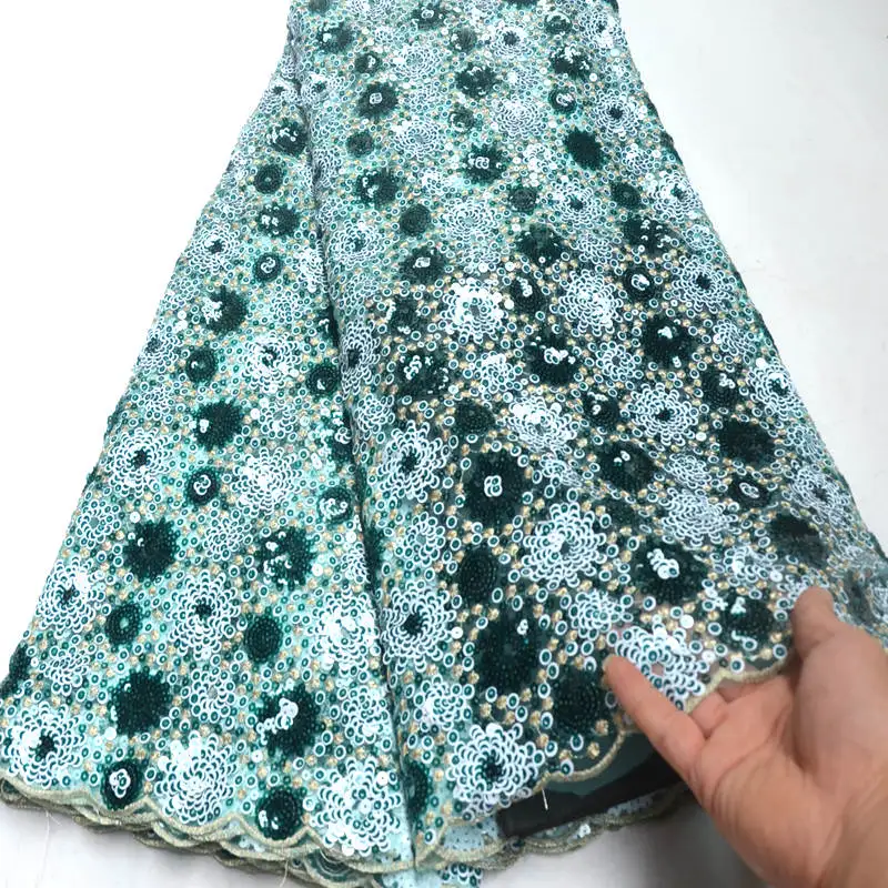 African Organza Lace Fabric With Sequins Luxury Embroidery French Lace Fabric For Wedding dresses 5 Yards/piece RG986
African Organza Lace Fabric With Sequins Luxury Embroidery French Lace Fabric For Wedding dresses 5 Yards/piece RG986