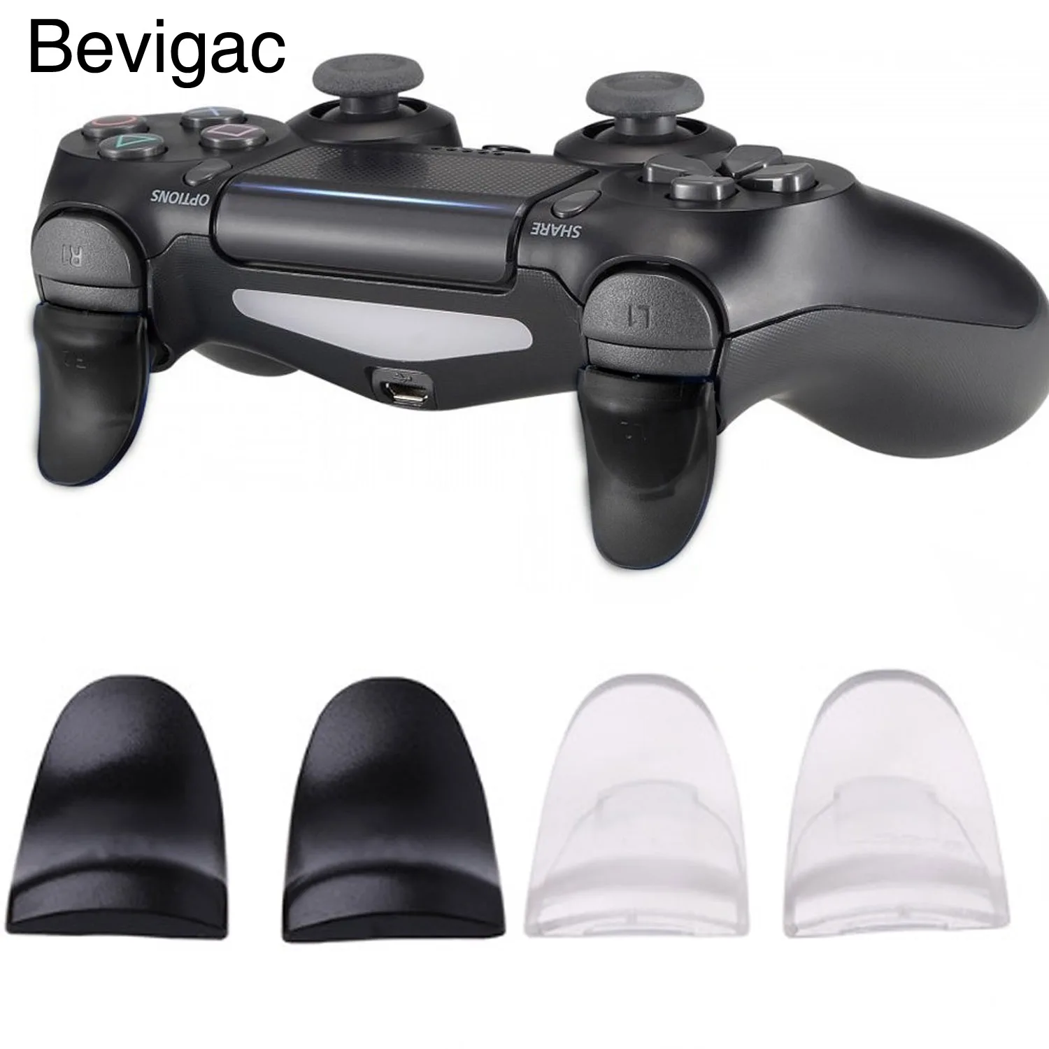 Bevigac 1 Pair Portable Replacement Plastic L2 R2 Extended Trigger Button Set Kit for Sony PS4 PS 4 Controller Game Accessories
Bevigac 1 Pair Portable Replacement Plastic L2 R2 Extended Trigger Button Set Kit for Sony PS4 PS 4 Controller Game Accessories