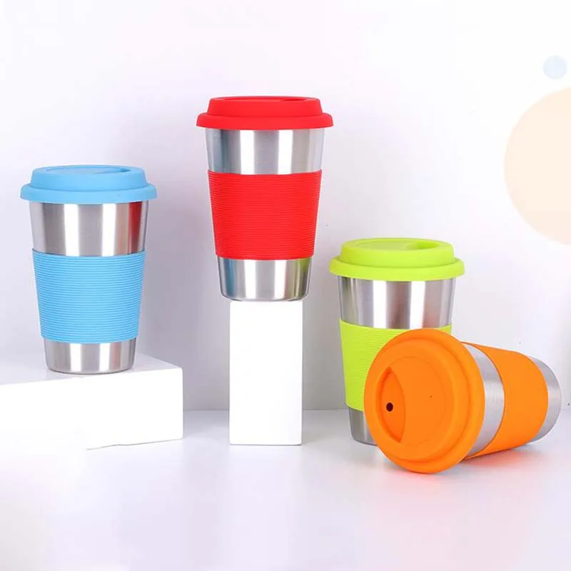 500ml Customizable Coffee Mug Stainless Steel Travel Eco-Friendly Customize Easy Take BPA free Milk Car Mugs and Cups
500ml Customizable Coffee Mug Stainless Steel Travel Eco-Friendly Customize Easy Take BPA free Milk Car Mugs and Cups