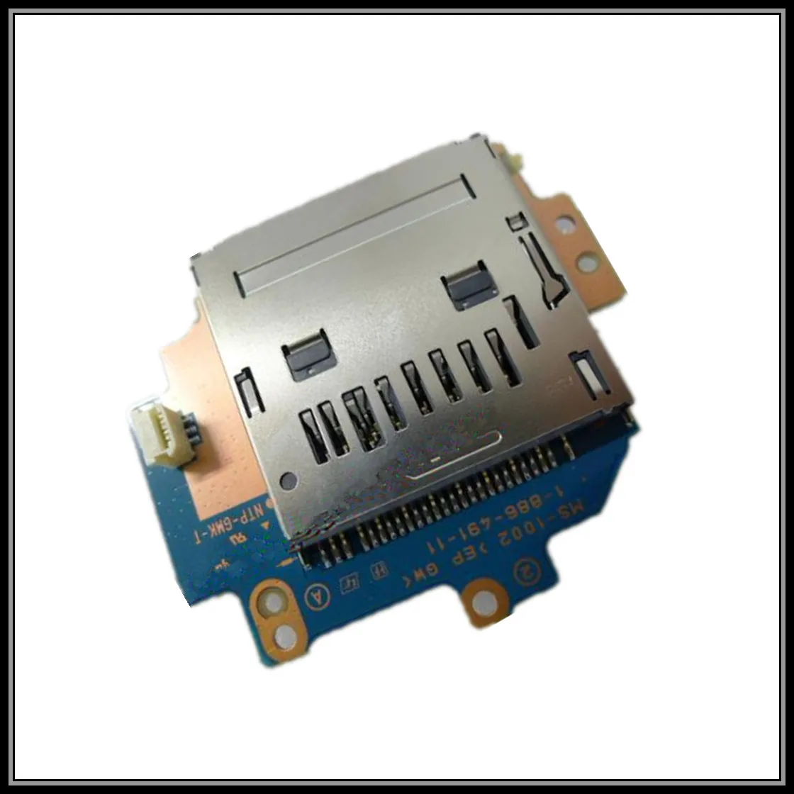 NEW Original VG30E SD Card Slot Board For Sony NEX-VG30E VG900 camera repair parts
NEW Original VG30E SD Card Slot Board For Sony NEX-VG30E VG900 camera repair parts