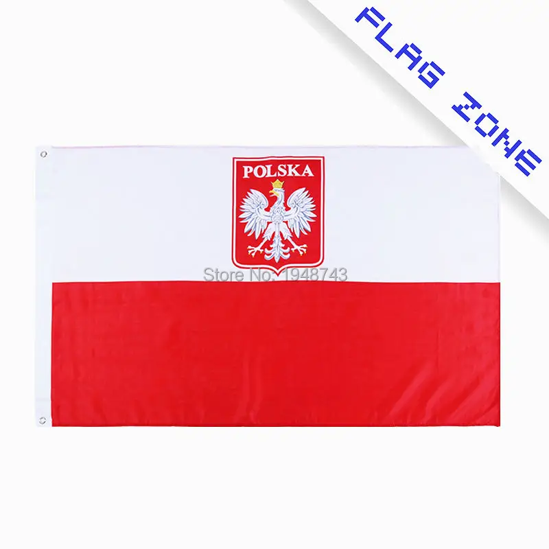Poland Eagle flag 3X5 feet. 2X3ft polyester flag.90X150cm big banners Polska Poland Eagle flag banner
Poland Eagle flag 3X5 feet. 2X3ft polyester flag.90X150cm big banners Polska Poland Eagle flag banner