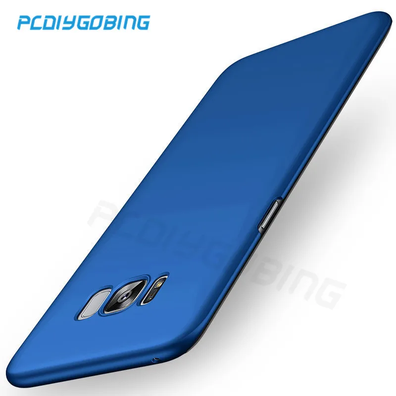 PDGB жесткий пластиковый микро-матовый полный чехол для Samsung Galaxy S9 Plus S5 S6 S7 edge S8 Note3