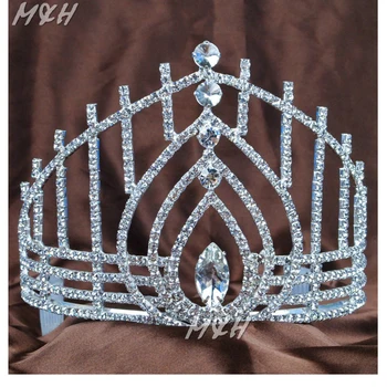 Women Luxury Crystal Tiara Crowns Hairwear Vintage Rhinestone Pageant Crown Wedding Bridal Hair Accessories Headband W/Hair Comb
Women Luxury Crystal Tiara Crowns Hairwear Vintage Rhinestone Pageant Crown Wedding Bridal Hair Accessories Headband W/Hair Comb