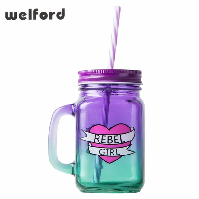 500ml Heat Resistant Glass Tea Milk Fuirt Juice Coffee Cups Mug with Lid And Straw for Office Outdoor Fashion Drinking
500ml Heat Resistant Glass Tea Milk Fuirt Juice Coffee Cups Mug with Lid And Straw for Office Outdoor Fashion Drinking