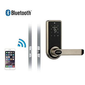 Bluetooth smart locks with touchscreen code for hotel and apartment Compatible with iOS and Android
Bluetooth smart locks with touchscreen code for hotel and apartment Compatible with iOS and Android