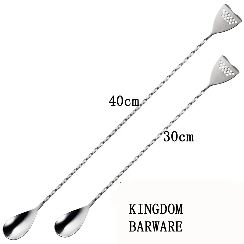 Free Shipping 40cm Stainless Steel Mixing Spoon with a convenient strainer on the tail end Bar Cocktail Shaker Spoon
Free Shipping 40cm Stainless Steel Mixing Spoon with a convenient strainer on the tail end Bar Cocktail Shaker Spoon