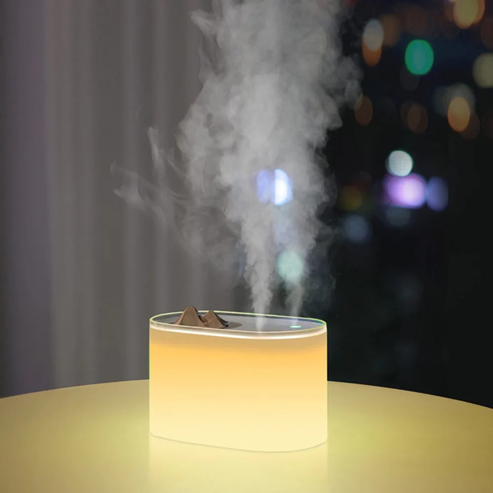 1000ML Humidifier Aroma Essential Oil Diffuser Ultrasonic Air Mountain Shape 7 Night Color Changing LED Lights for Office Home
1000ML Humidifier Aroma Essential Oil Diffuser Ultrasonic Air Mountain Shape 7 Night Color Changing LED Lights for Office Home