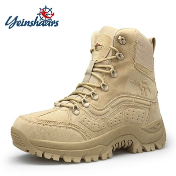 YEINSHAARS Large Size Men Winter Boots Size 39-46 Military Combat Boots Comfortable Men Thick Sole Shoes Lace Up Men Black Boots
YEINSHAARS Large Size Men Winter Boots Size 39-46 Military Combat Boots Comfortable Men Thick Sole Shoes Lace Up Men Black Boots