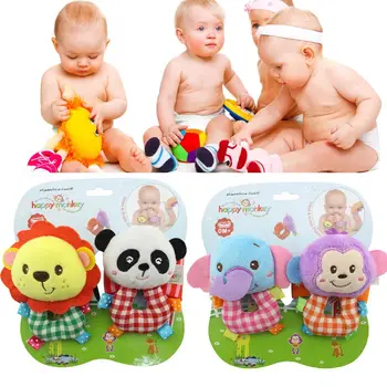 1 Pair Newborn Infant Rattles Toys Toddler Hand Bell Cartoon Animal Rings Interactive Baby Early Education Plush Toy-40
1 Pair Newborn Infant Rattles Toys Toddler Hand Bell Cartoon Animal Rings Interactive Baby Early Education Plush Toy-40