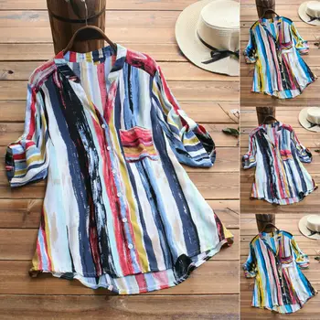 Women Boho Floral Loose Top Blouse Shirt 3/4 Sleeve V Neck Cotton Linen Tops Plus Size Tunic Blouses Shirts
Women Boho Floral Loose Top Blouse Shirt 3/4 Sleeve V Neck Cotton Linen Tops Plus Size Tunic Blouses Shirts
