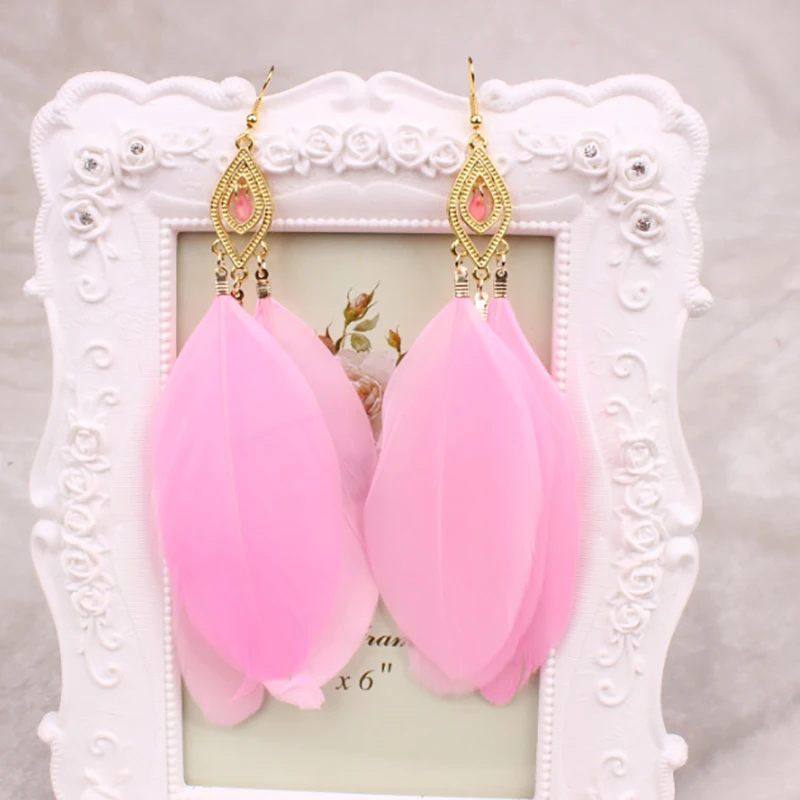 Fashion Women Girl Long Earrings Bohemia Jewelry Ethnic Boho Earrings Colorful Enamel Beads Feather Tassel Drop Ethnic 
Fashion Women Girl Long Earrings Bohemia Jewelry Ethnic Boho Earrings Colorful Enamel Beads Feather Tassel Drop Ethnic