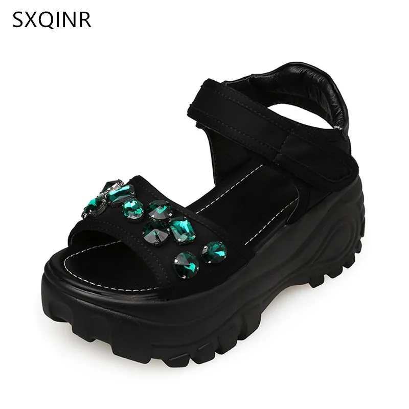 Women High Heel Sandals 2019 Casual Rome Summer Shoes Fashion wedges Gladiator Sandals Fashion Platform Crystal Women Sandals
Women High Heel Sandals 2019 Casual Rome Summer Shoes Fashion wedges Gladiator Sandals Fashion Platform Crystal Women Sandals