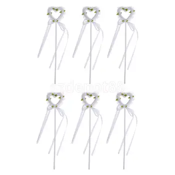 6 Pieces Romantic White Heart Shape Princess Magic Fairy Wand for Kids Party Halloween Fancy Dress
6 Pieces Romantic White Heart Shape Princess Magic Fairy Wand for Kids Party Halloween Fancy Dress