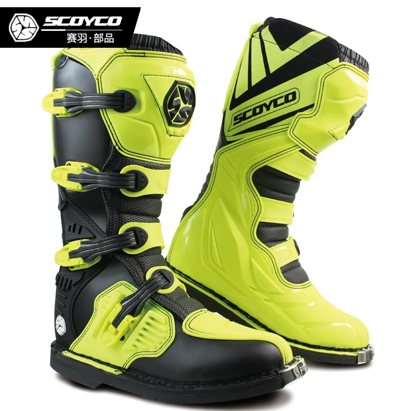 SCOYCO Motorcycle Leather boots long Non-slip drop resistance BOTAS Off-Road Riding protective Boots professional SPEED boots
SCOYCO Motorcycle Leather boots long Non-slip drop resistance BOTAS Off-Road Riding protective Boots professional SPEED boots