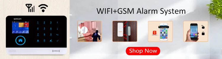 H36 Black wifi GSM alarm system