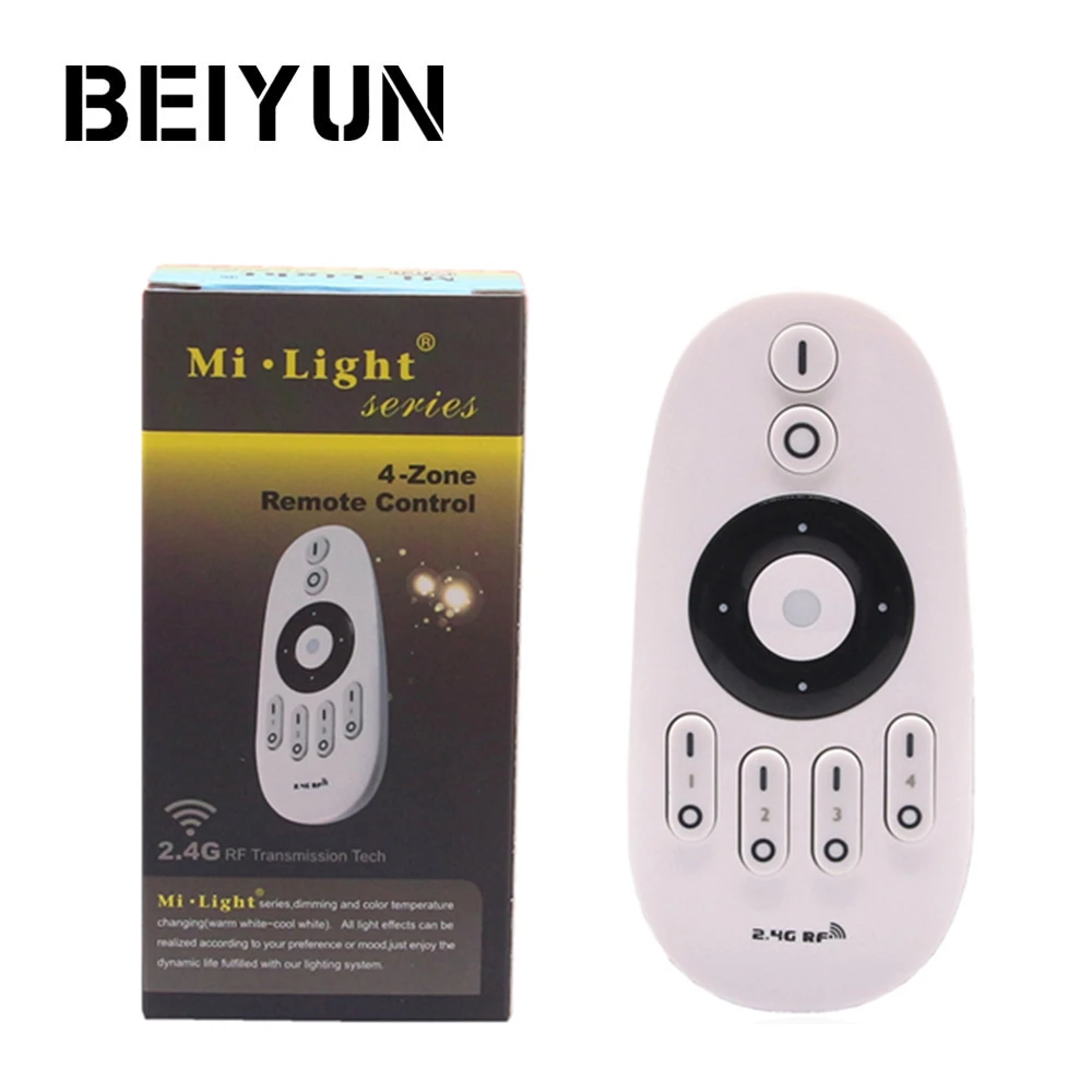 2.4G Wireless RF 4-Zone Remote Control Milight LED Color Temperature Controller For DC 12V-24V SMD 5050 LED Strip WW / CW
2.4G Wireless RF 4-Zone Remote Control Milight LED Color Temperature Controller For DC 12V-24V SMD 5050 LED Strip WW / CW