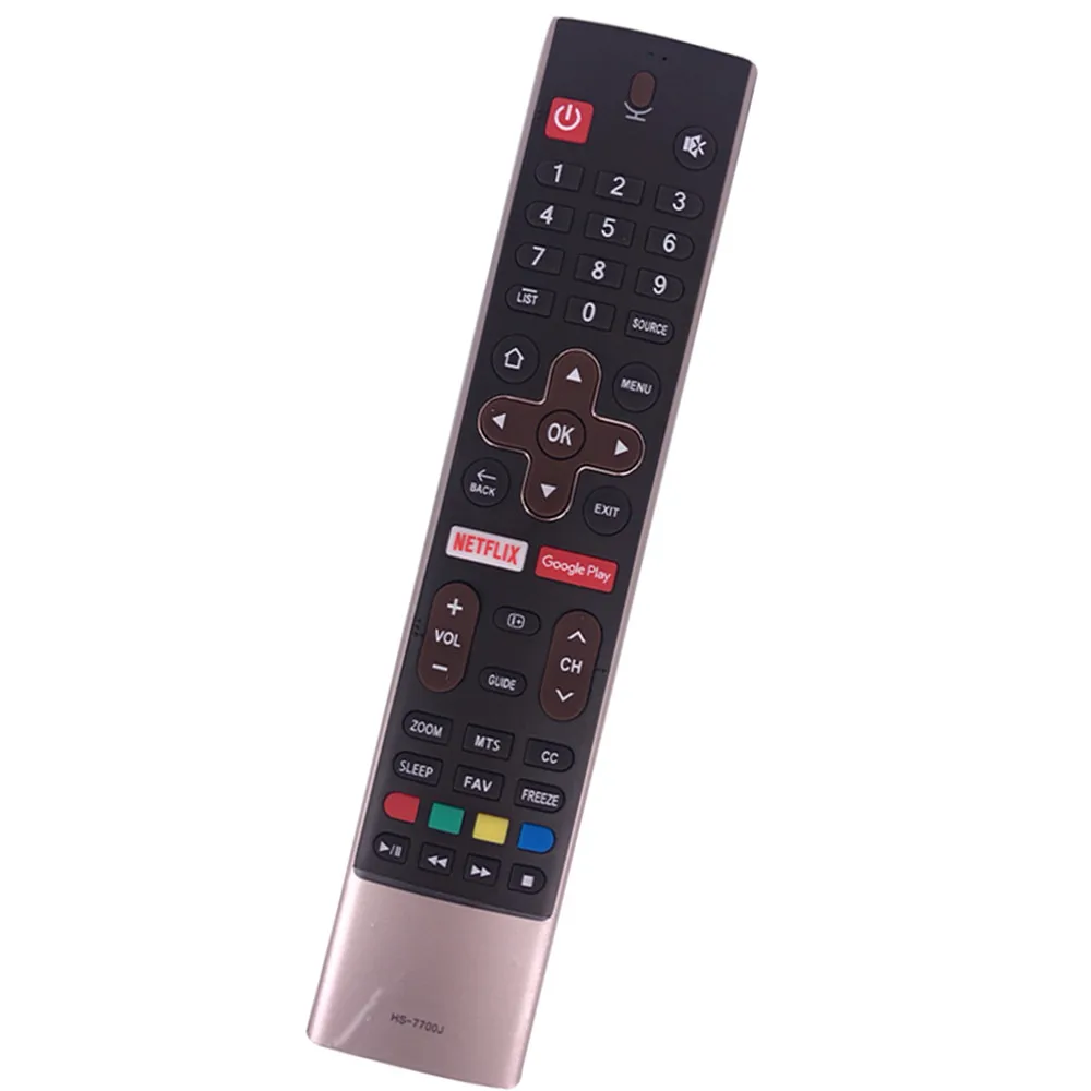New remote control for skyworth HS-7700J LCD TV Voice NETFLIX Google Play controller
New remote control for skyworth HS-7700J LCD TV Voice NETFLIX Google Play controller